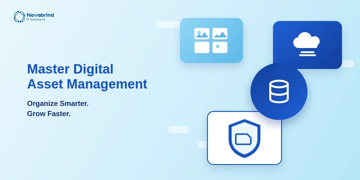 Master Digital Asset Management banner — organize smarter, grow faster