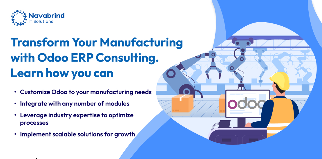 Odoo ERP Consulting for Manufacturing