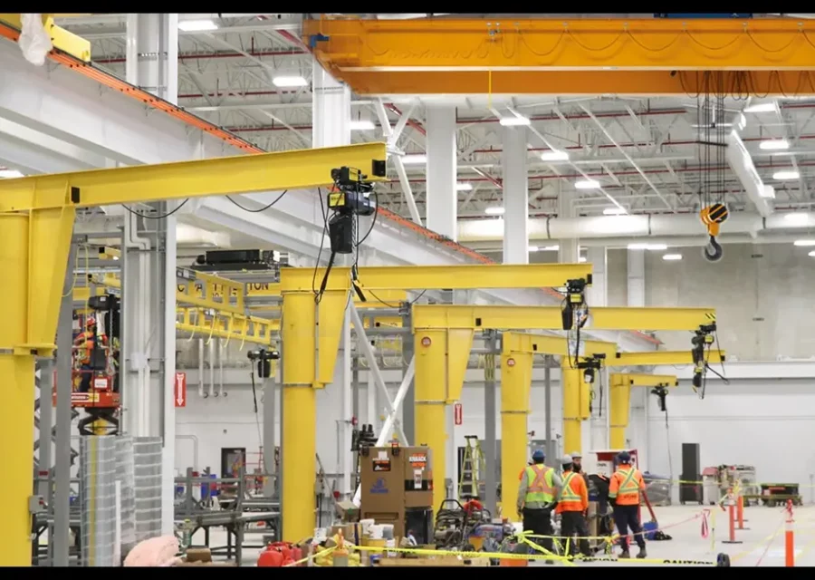 Odoo ERP eCommerce for crane manufacturer