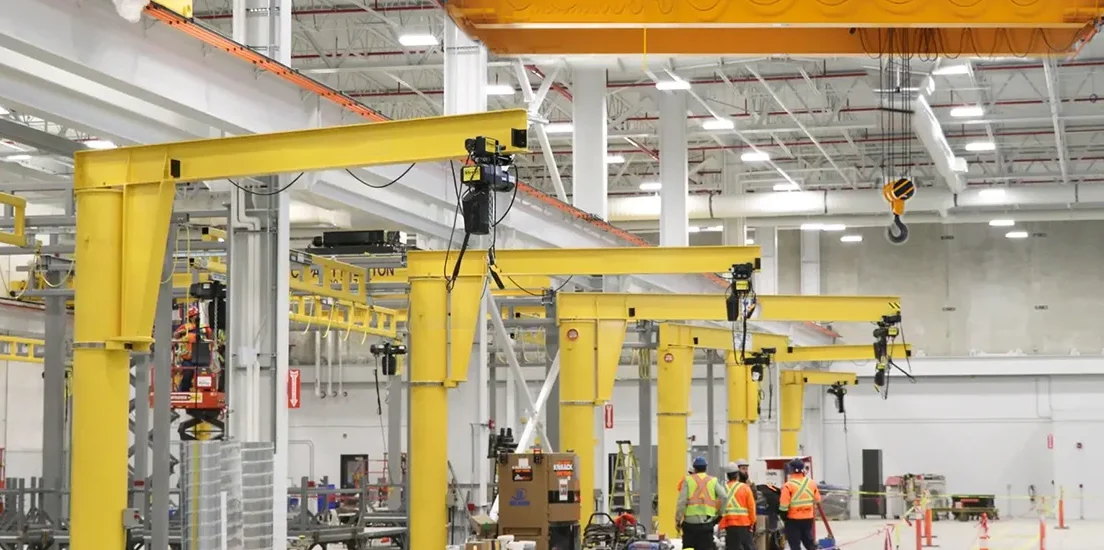 Odoo ERP eCommerce for crane manufacturer