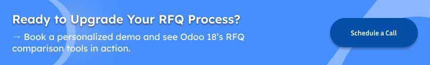 RFQ's in Odoo