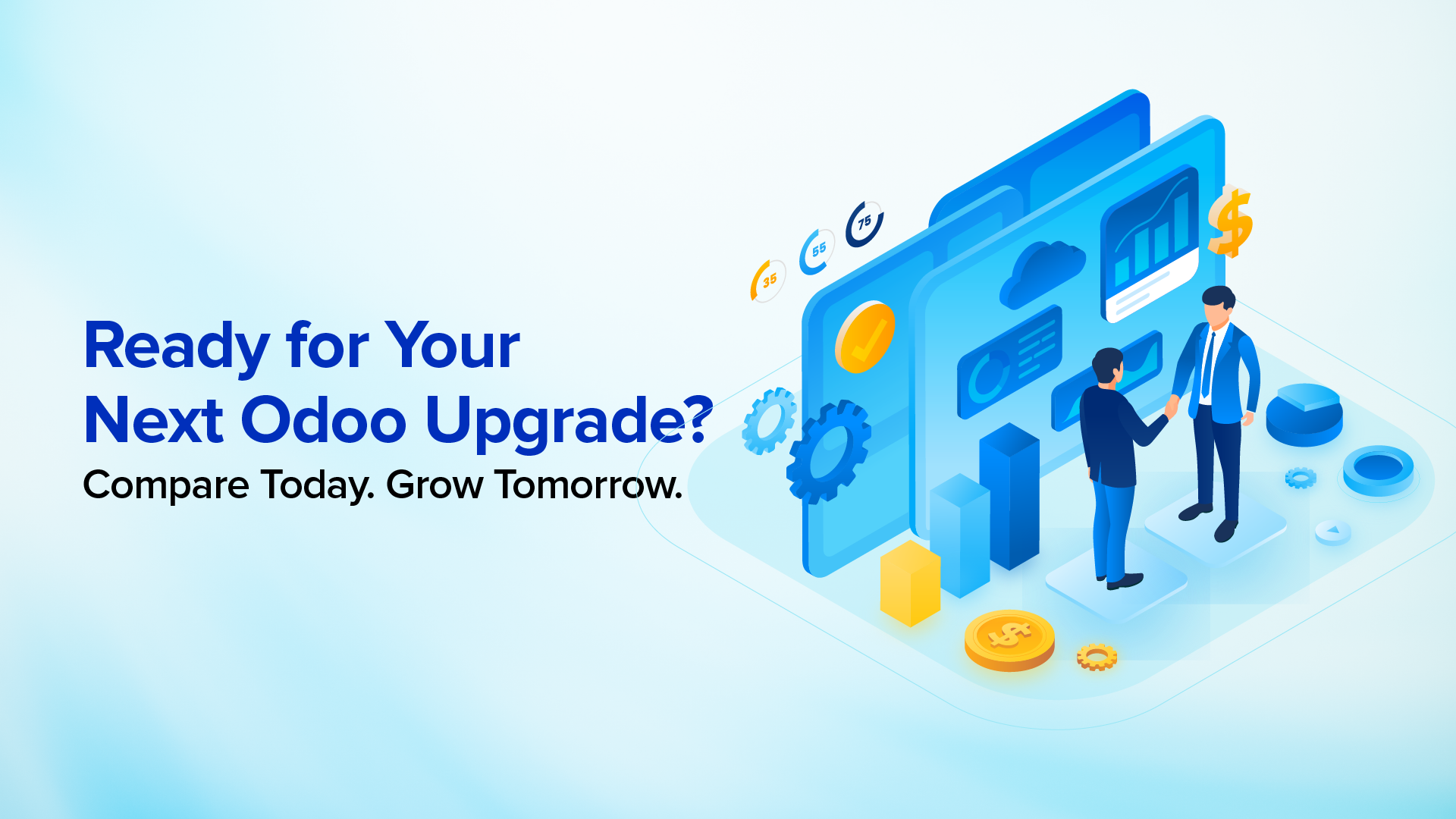 Compare Odoo versions and prepare your business for the next Odoo upgrade