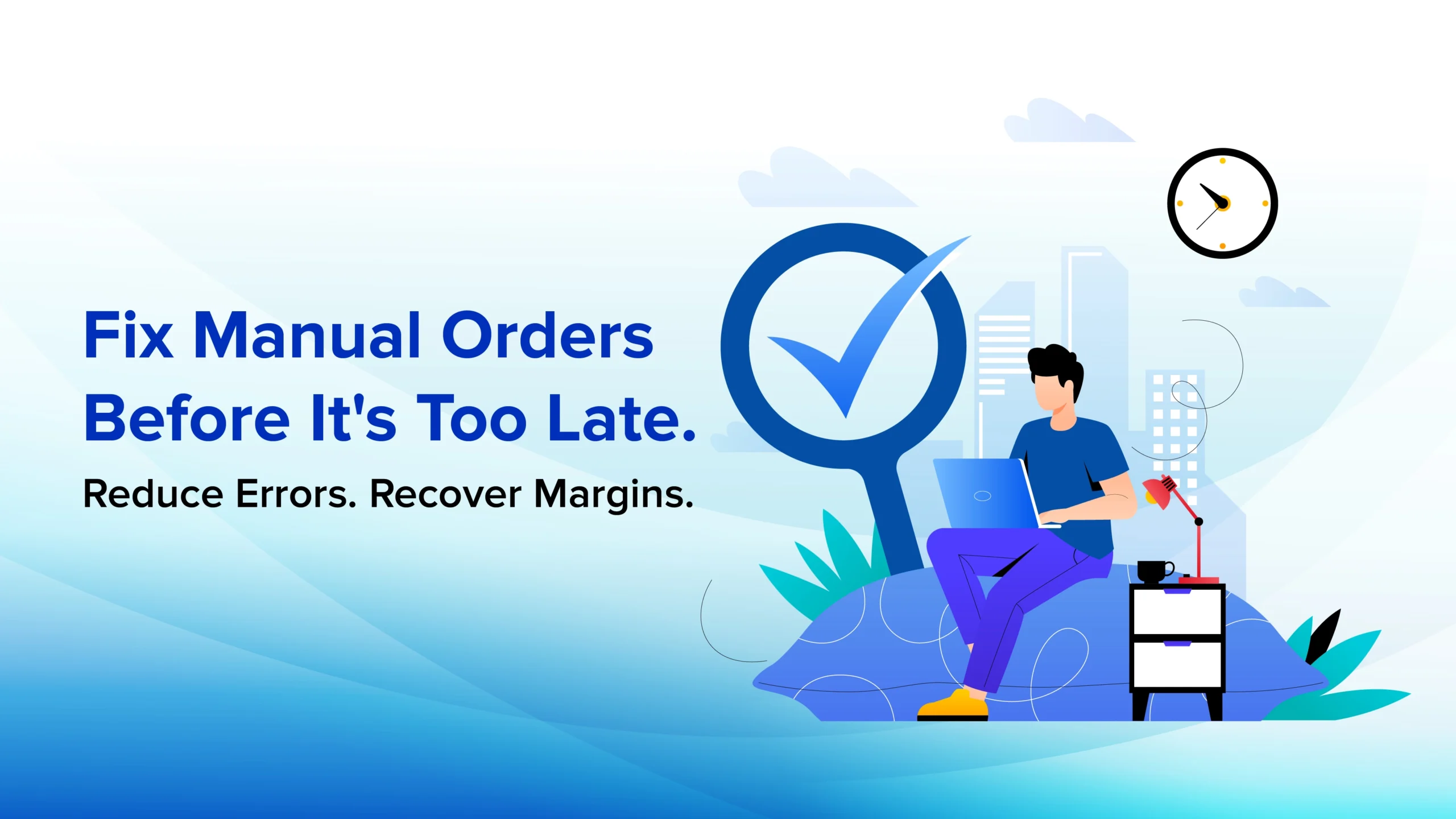 Manual order processing causing delays and errors in wholesale distribution before ERP automation