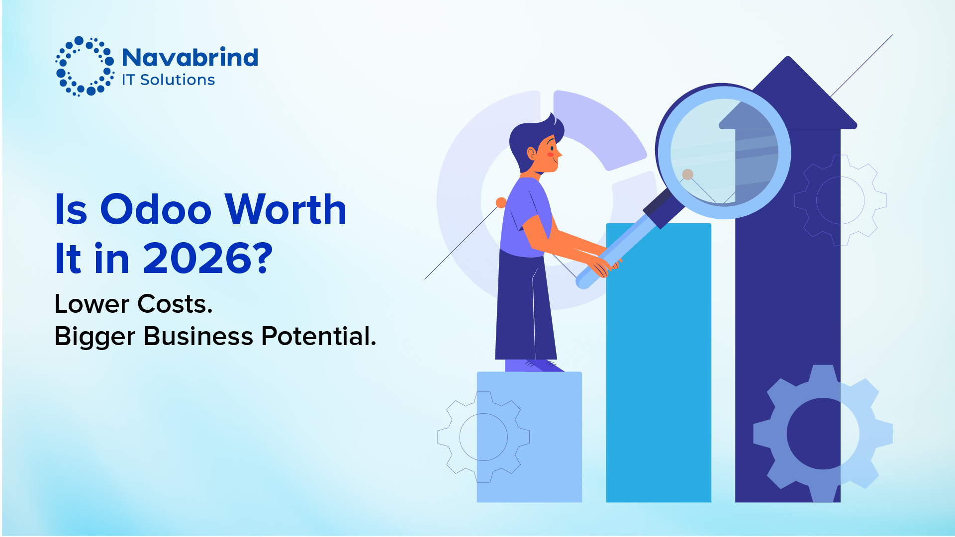 Is Odoo worth it in 2026 banner — lower costs, bigger business potential for small businesses