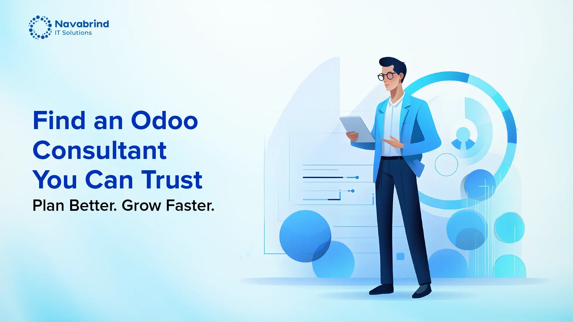 Find an Odoo Consultant You Can Trust banner — plan better, grow faster