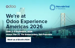 We're at Odoo Experience Americas 2026